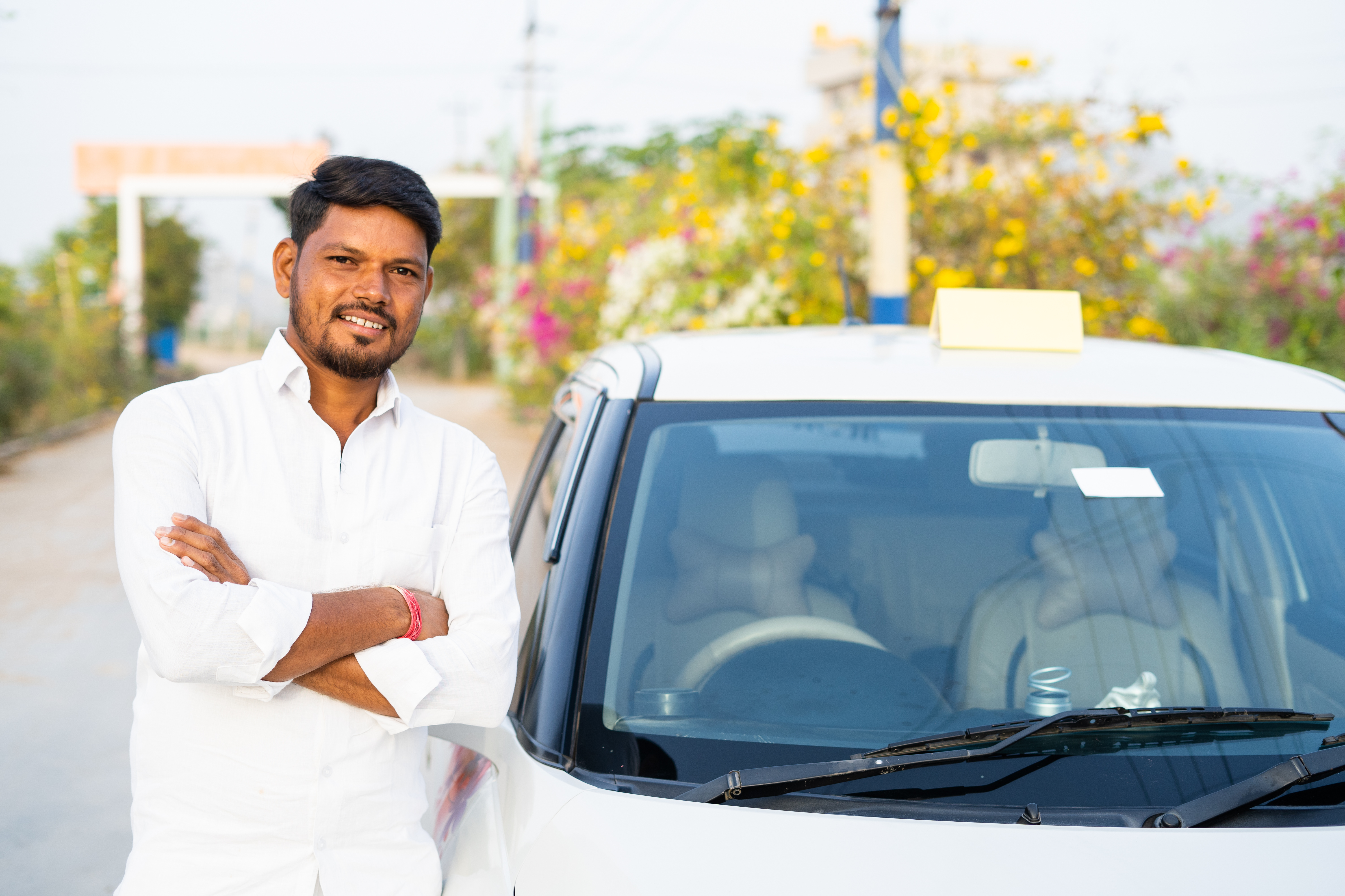 Verified Driver providing home service