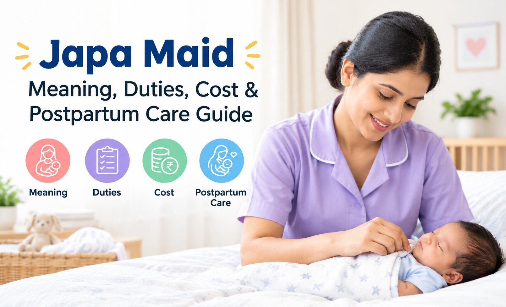 Japa Maid Meaning: Duties, Cost & Postpartum Care Guide